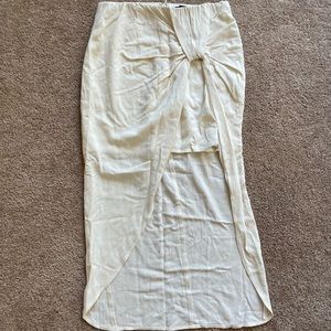 Linen skirt